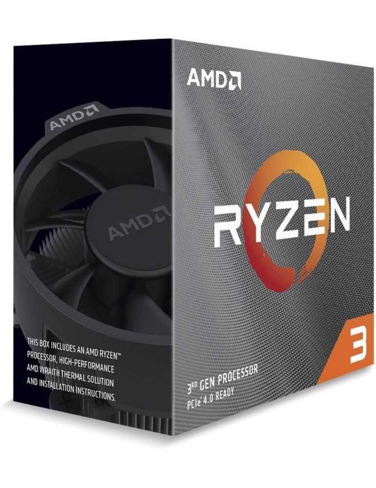 Procesor amd ryzen 3 3300x 4.3 ghz am4 wraith stealth