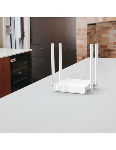 TP-LINK ARCHER C24 router wireless Fast Ethernet Bandă dublă (2.4 GHz/ 5 GHz) 4G Alb Tp-link - 5