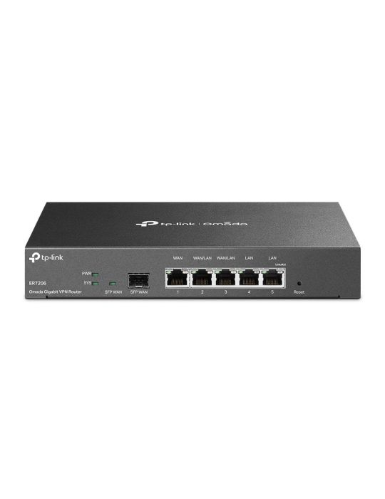 TP-LINK TL-ER7206 router cu fir Gigabit Ethernet Negru Tp-link - 1