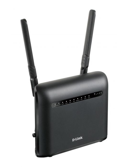 D-Link AC1200 router wireless Gigabit Ethernet Bandă dublă (2.4 GHz/ 5 GHz) 3G 4G Negru D-link - 2
