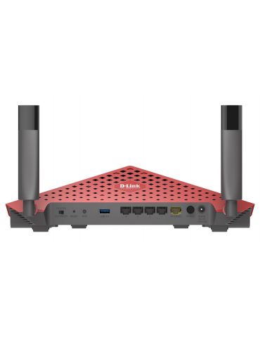 D-Link AC3150 router wireless Gigabit Ethernet Bandă dublă (2.4 GHz/ 5 GHz) 4G Gri, Roşu D-link - 4