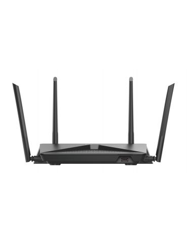 D-Link EXO AC2600 MU-MIMO router wireless Gigabit Ethernet Bandă dublă (2.4 GHz/ 5 GHz) 4G Negru D-link - 1