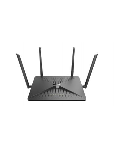 D-Link EXO AC2600 MU-MIMO router wireless Gigabit Ethernet Bandă dublă (2.4 GHz/ 5 GHz) 4G Negru D-link - 3