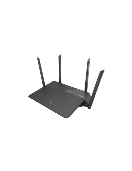 D-Link EXO AC1900 MU-MIMO router wireless Gigabit Ethernet Bandă dublă (2.4 GHz/ 5 GHz) 4G Negru D-link - 3