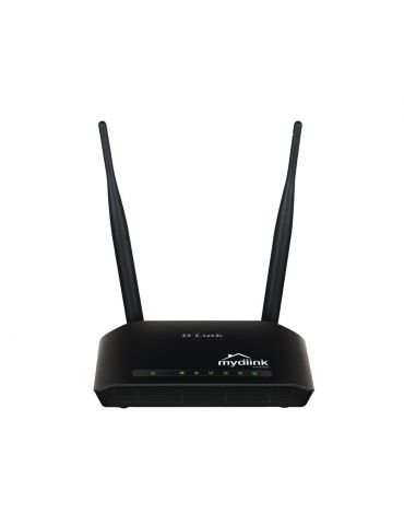 D-Link DIR-605L router wireless Fast Ethernet Bandă unică (2.4 GHz) 4G Negru D-link - 1 - Tik.ro