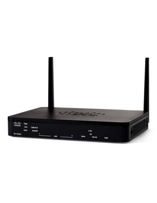 Cisco RV160W VPN Router router wireless Gigabit Ethernet Negru Cisco - 1