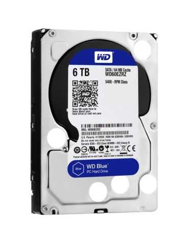Hdd intern wd 3.5 6tb blue sata3 5400rpm 64mb Wd - 1