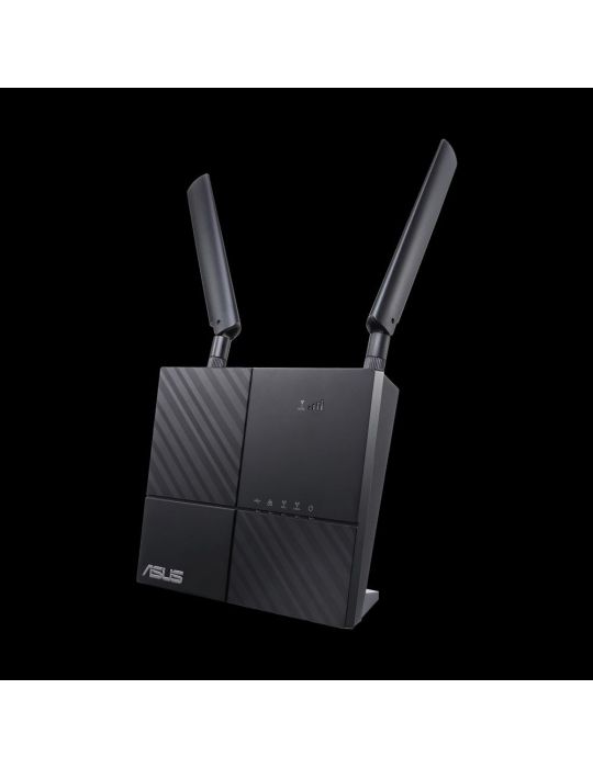 ASUS 4G-AC53U router wireless Gigabit Ethernet Bandă dublă (2.4 GHz/ 5 GHz) 3G Negru Asus - 2