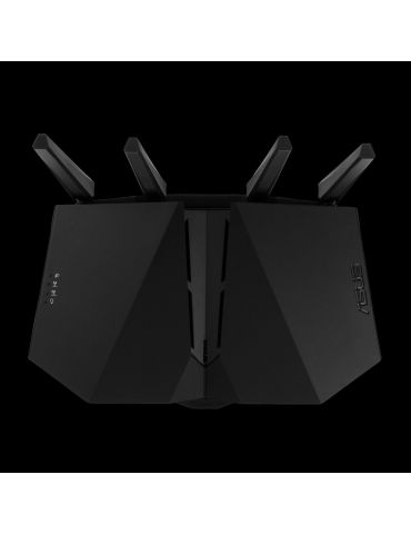 ASUS RT-AX82U router wireless Gigabit Ethernet Bandă dublă (2.4 GHz/ 5 GHz) 4G Negru Asus - 10