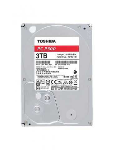 Hdd intern toshiba p300 3.5 3tb sata3 7200rpm 64mb Toshiba - 1