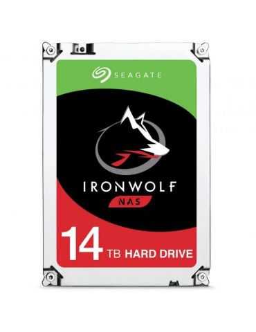 Hdd intern seagate 3.5 14tb ironwolf sata3 7200rpm 256mb Seagate - 1