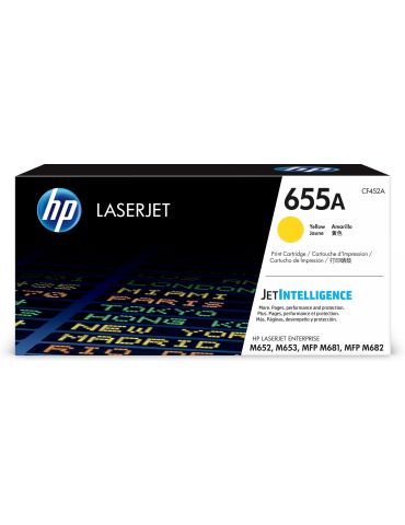 Toner  HP LaserJet  655A Yellow Hp - 1 - Tik.ro
