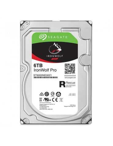 Hard disk  Seagate  Ironwolf Pro 6TB  SATA III 7200RPM   600MB  3.5" Seagate - 1