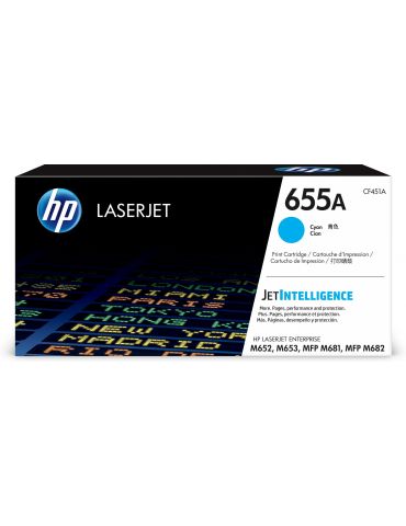 Toner HP LaserJet 655A Cyan Hp - 1 - Tik.ro