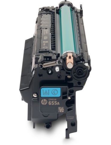 Toner HP LaserJet 655A Cyan Hp - 2