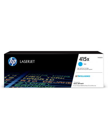 Toner HP LaserJet 415X Cyan Hp - 1 - Tik.ro
