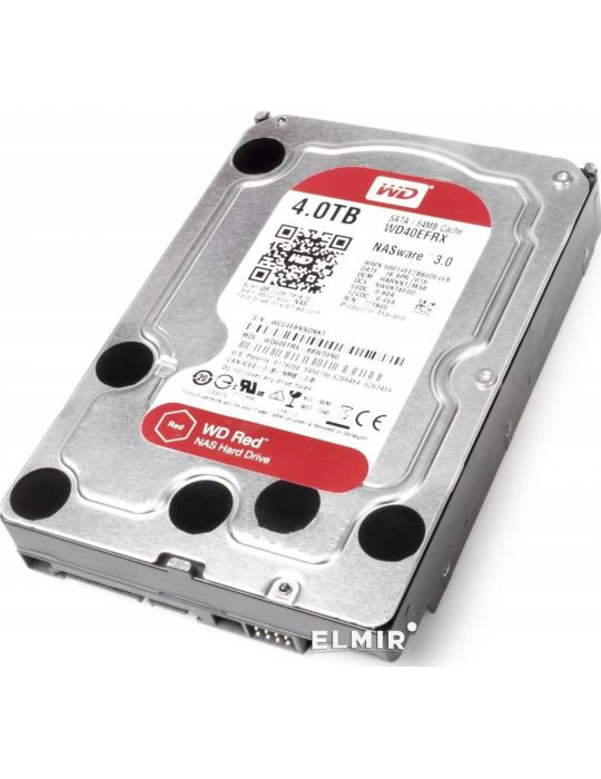 Hard disk  WD Red 4TB  SATA III  5400RPM   64MB  3.5" Wd - 1