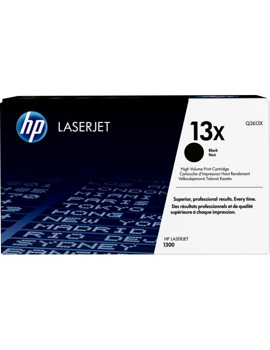 HP Cartuş de toner LaserJet original de capacitate extinsă 13X Negru Hp - 1