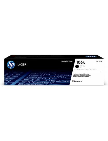 Toner HP 106A Black W1106A Hp - 1 - Tik.ro