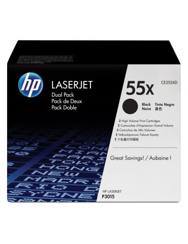 Toner HP 55X  Dual-Pack Black Hp - 1 - Tik.ro