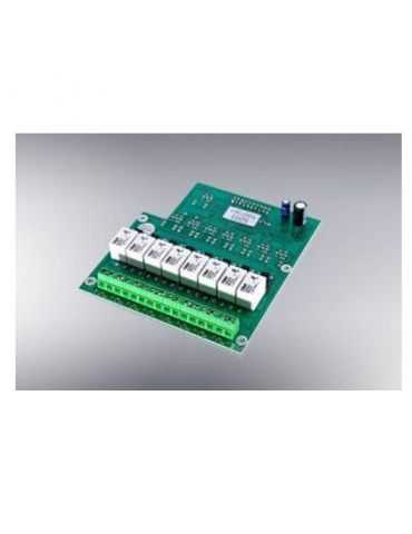 Extension module for fs5200 5203:- 8 relay outputs- ce en54 Unipos - 1 - Tik.ro