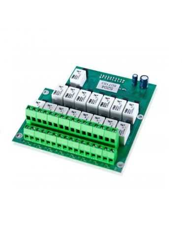 Extension module for fs5200 5204:- 16 relay outputs- ce en54 Unipos - 1 - Tik.ro