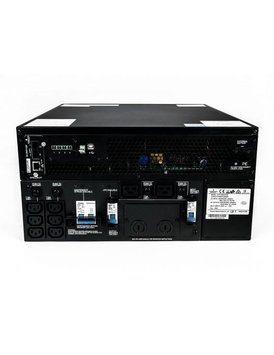 Vertiv Liebert GXT4-6000RT230E surse neîntreruptibile de curent (UPS) Conversie dublă (online) 6 kVA 4800 W 8 ieșire(i) AC Verti