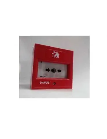 Wireless manual call point with re-enable glass (battery included)vit50 Unipos - 1