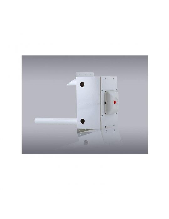Duct smoke detector with built-in conventional smoke detector and ledremote Unipos - 1