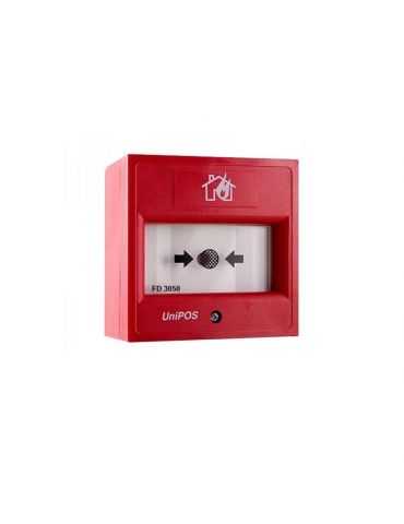 Buton de incendiu unipos fd3050 conventional de interior elementactivare din Unipos - 1 - Tik.ro