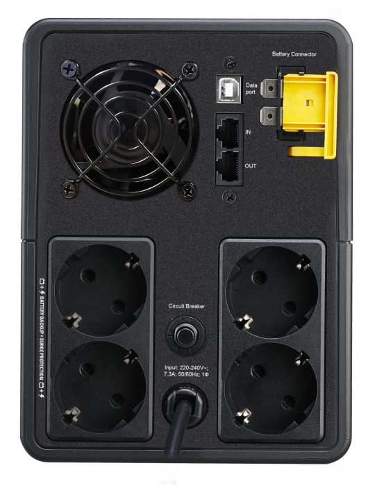 APC BX1600MI-GR surse neîntreruptibile de curent (UPS) Line-Interactive 1,6 kVA 900 W 4 ieșire(i) AC Apc - 2