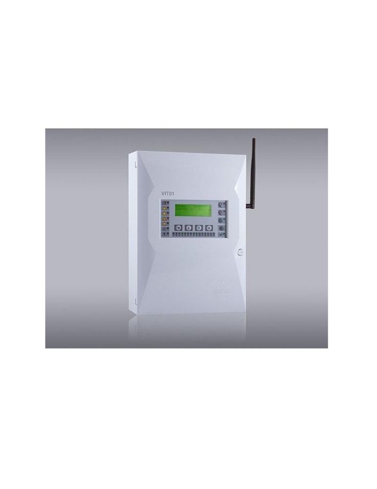 Unipos Wireless addressable fire alarm control panel vit01:- up to 32