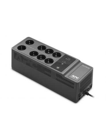 APC Back-UPS 650VA 230V 1 USB charging port - (Offline-) USV Standby (Offline) 0,65 kVA 400 W 8 ieșire(i) AC Apc - 1 - Tik.ro