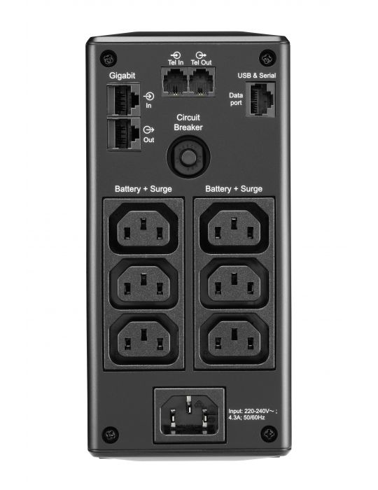 APC BR650MI surse neîntreruptibile de curent (UPS) Line-Interactive 0,65 kVA 390 W 6 ieșire(i) AC Apc - 7