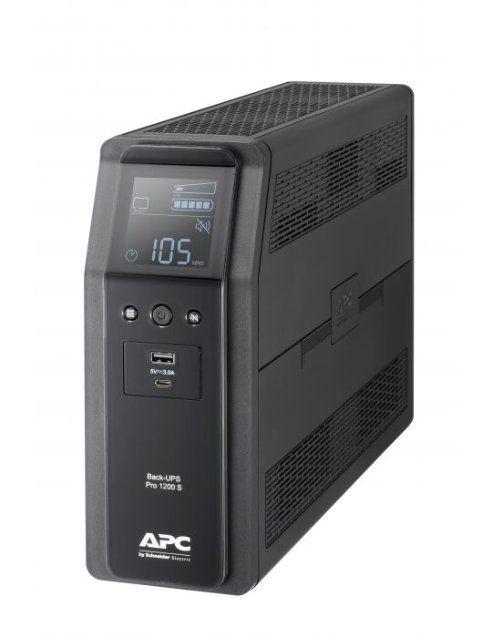 APC BACK UPS PRO BR 1200VA Line-Interactive 1,2 kVA 720 W 8 ieșire(i) AC Apc - 6