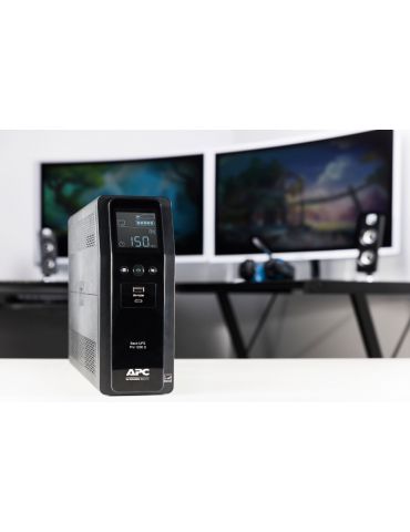 APC BACK UPS PRO BR 1200VA Line-Interactive 1,2 kVA 720 W 8 ieșire(i) AC Apc - 10