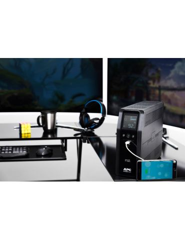 APC BACK UPS PRO BR 1200VA Line-Interactive 1,2 kVA 720 W 8 ieșire(i) AC Apc - 11
