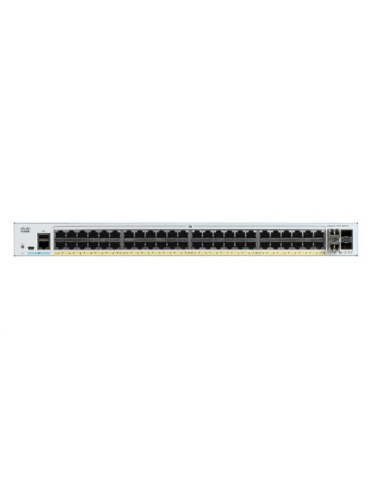 Cisco Catalyst C1000-48P-4X-L switch-uri Gestionate L2 Gigabit Ethernet (10/100/1000) Power over Ethernet (PoE) Suport Gri Cisco