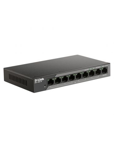 D-Link DSS-100E-9P switch-uri Fara management Fast Ethernet (10/100) Power over Ethernet (PoE) Suport Negru D-link - 2