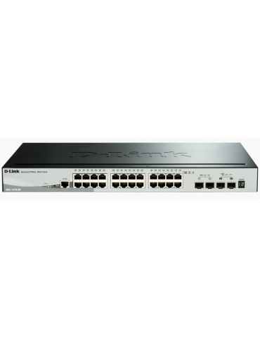 D-Link DGS-1510 Gestionate L3 Gigabit Ethernet (10/100/1000) Negru D-link - 1 - Tik.ro