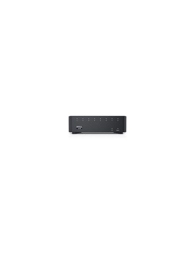 DELL X-Series X1008 Gestionate L2+ Gigabit Ethernet (10/100/1000) Negru