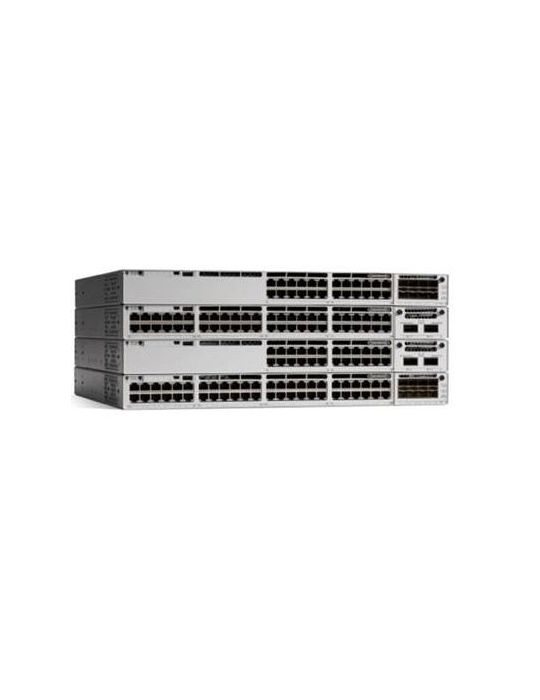 Cisco Catalyst C9300-48P-A switch-uri Gestionate L2/L3 Gigabit Ethernet (10/100/1000) Power over Ethernet (PoE) Suport Gri Cisco