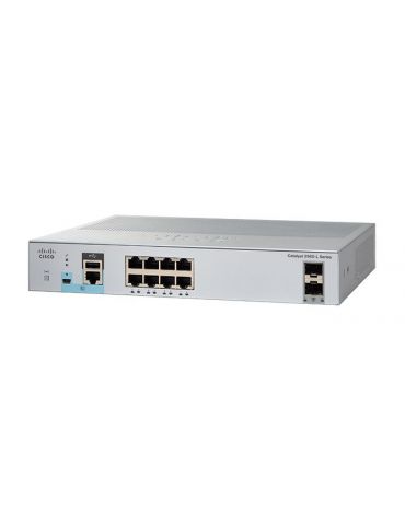 Cisco WS-C2960L-8TS-LL switch-uri Gestionate L2 Gigabit Ethernet (10/100/1000) 1U Gri Cisco - 1 - Tik.ro