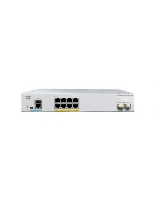 Cisco Catalyst C1000-8T-E-2G-L switch-uri Gestionate L2 Gigabit Ethernet (10/100/1000) Gri Cisco - 1