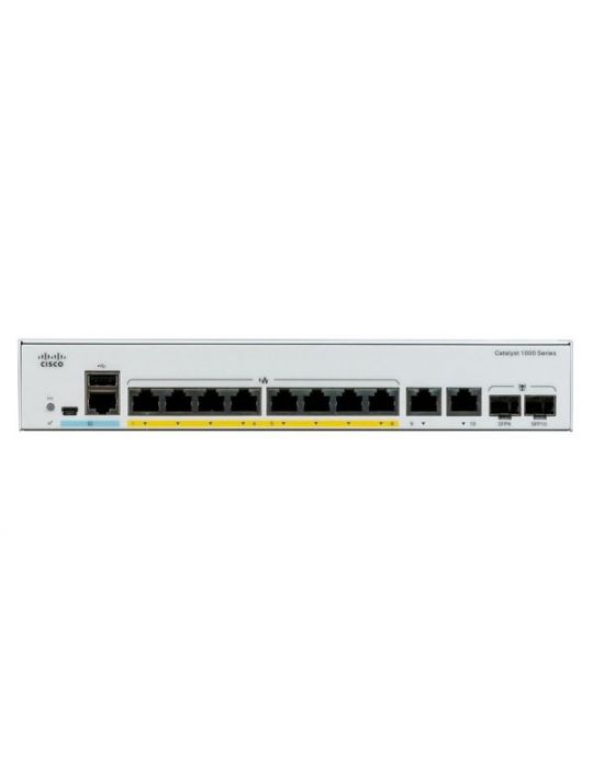 Cisco Catalyst C1000-8T-2G-L switch-uri Gestionate L2 Gigabit Ethernet (10/100/1000) Gri Cisco - 1