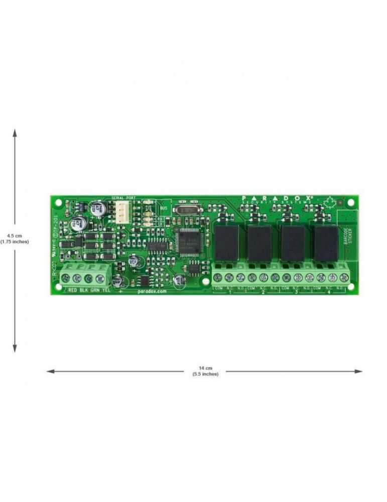 Modul de extensie paradox pgm4 4 ieşiri pgm compatibilitate: sp