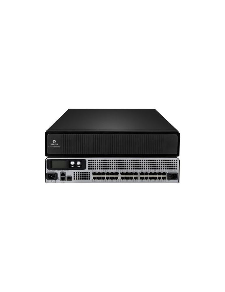 Vertiv Avocent MXS5132-203 switch-uri pentru tastatură, mouse și monitor (KVM) Raft pentru montat echipamente Negru, Albastru