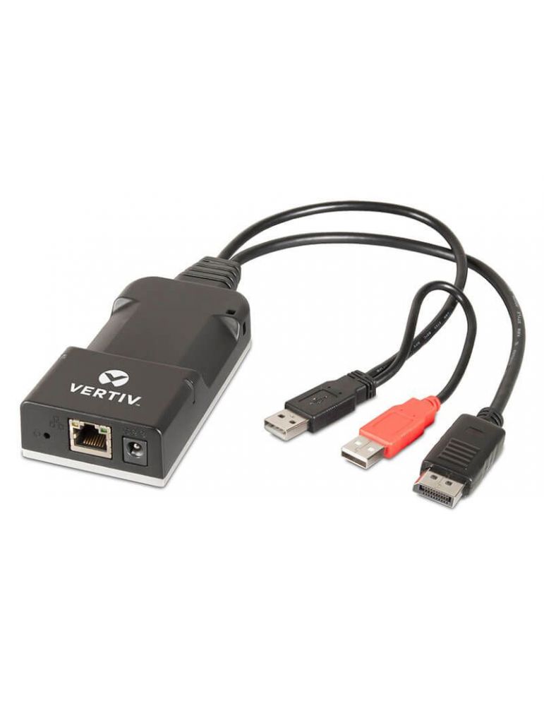 Vertiv Avocent HMX5150T-DP switch-uri pentru tastatură, mouse și monitor (KVM) Negru