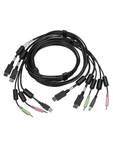 Vertiv Avocent CBL0124 cabluri KVM Negru 1,8 m Vertiv - 1 - Tik.ro