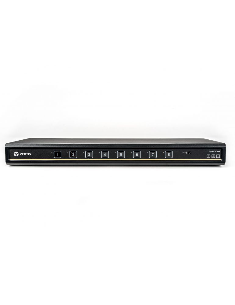 Vertiv Avocent SC885-202 switch-uri pentru tastatură, mouse și monitor (KVM) Raft pentru montat echipamente Negru